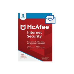 McAfee Internet Security, 3 Device, Antivirus Software, 3 Device